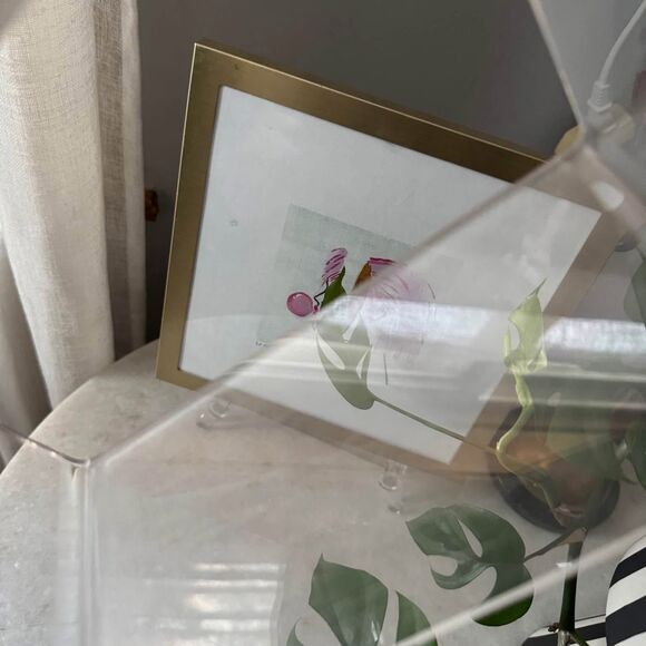 Vintage 80s J Cutrone lucite base sculpture - Picture 7 of 10